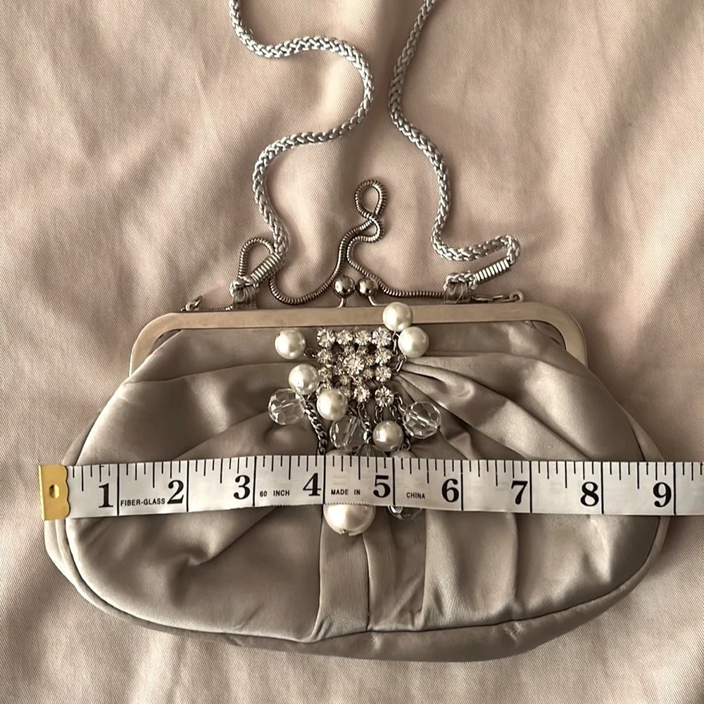 Kate landry gray clutch
